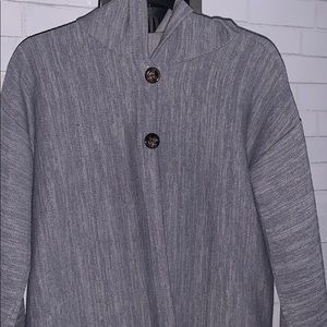Comfy grey long cardigan